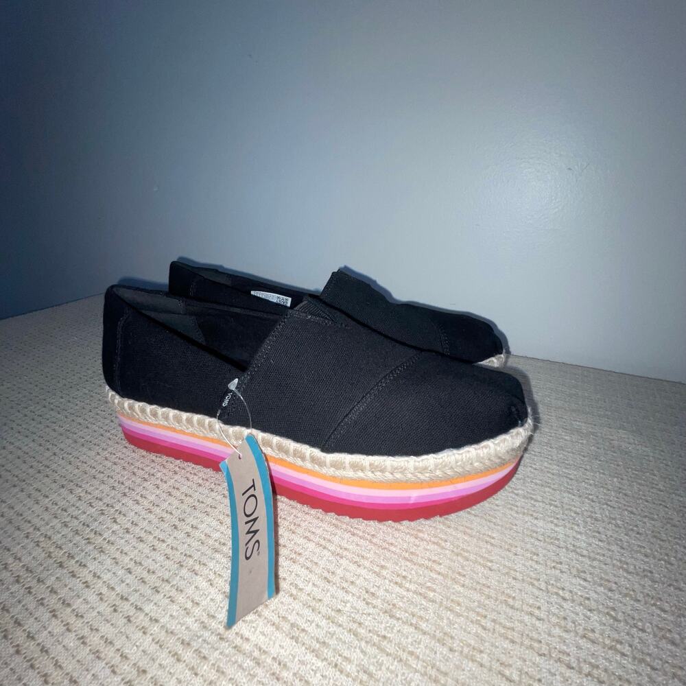 TOMS Women's Alpargata Rope 2.0 Summer Fruit Espadrilles Platform